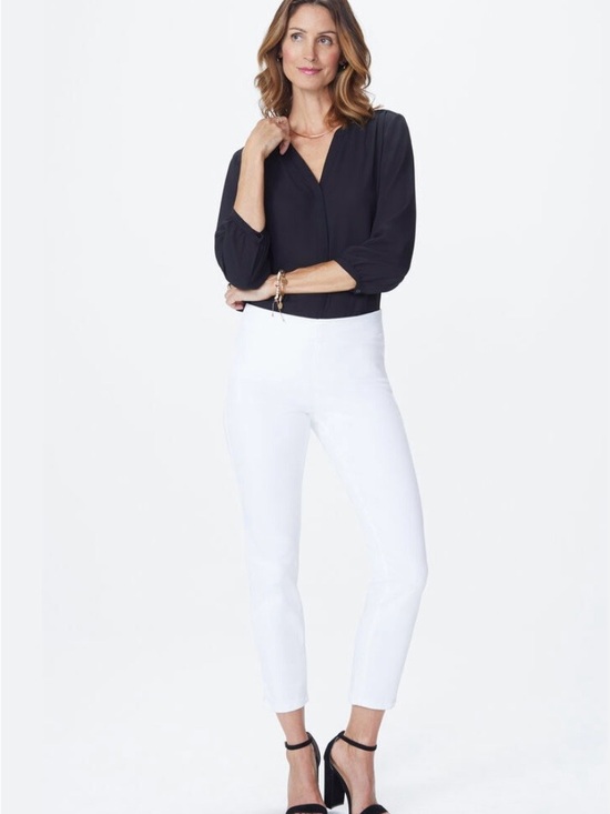 NYDJ Pants - NYDJ White Ankle Crop Jeans